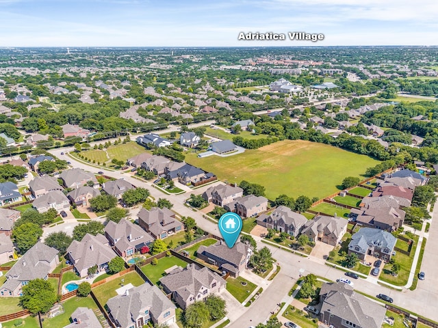 700 Renault Way, Mckinney, TX 75071 - aerial view of property and surrounding area featuring nearby suburban area
