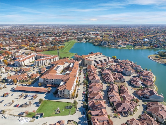 700 Renault Way, Mckinney, TX 75071 - aerial view of property and surrounding area with a nearby body of water