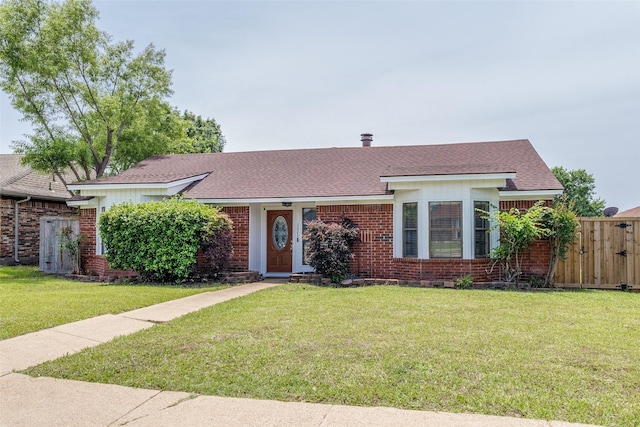 2802 Rio Grande Pass, Mesquite, TX 75150 - view of front of house featuring brick siding and a shingled roof