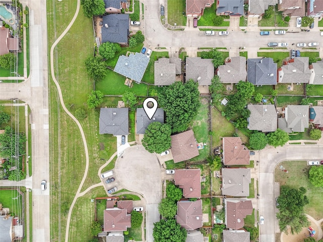 3516 Napolean Ct, Plano, TX 75023 - aerial view of property and surrounding area with nearby suburban area