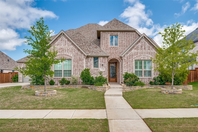 1930 Inwood Ln, Prosper, TX 75078 - view of front facade featuring brick siding and a shingled roof