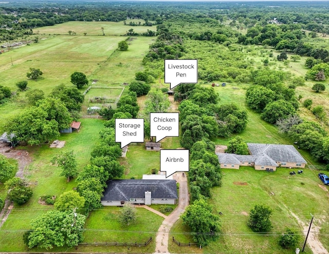 3601 Orchard Ln, Waco, TX 76705 - view of rural area