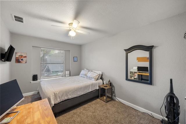 4677 Bracken Dr, Fort Worth, TX 76137 - bedroom featuring carpet, ceiling fan, and baseboards