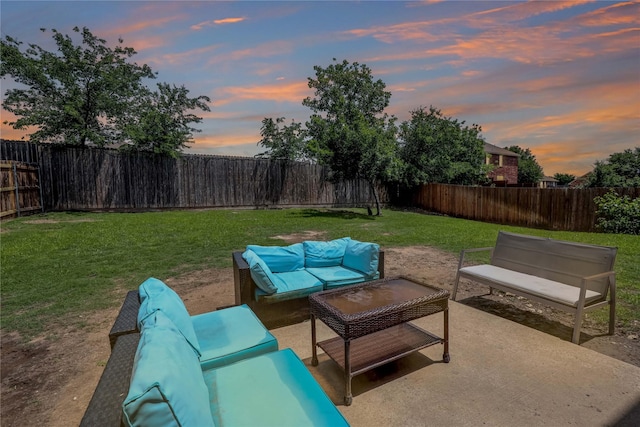 2812 Arabian Ln, Celina, TX 75009 - view of patio featuring an outdoor hangout area