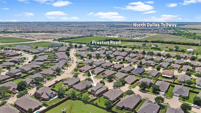 2812 Arabian Ln, Celina, TX 75009 - aerial overview of property's location