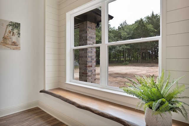 164 Vz County Road 2433, Canton, TX 75103 - detailed view of baseboards and wood finished floors