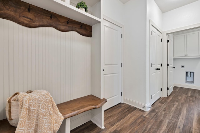164 Vz County Road 2433, Canton, TX 75103 - mudroom with dark wood-type flooring and baseboards