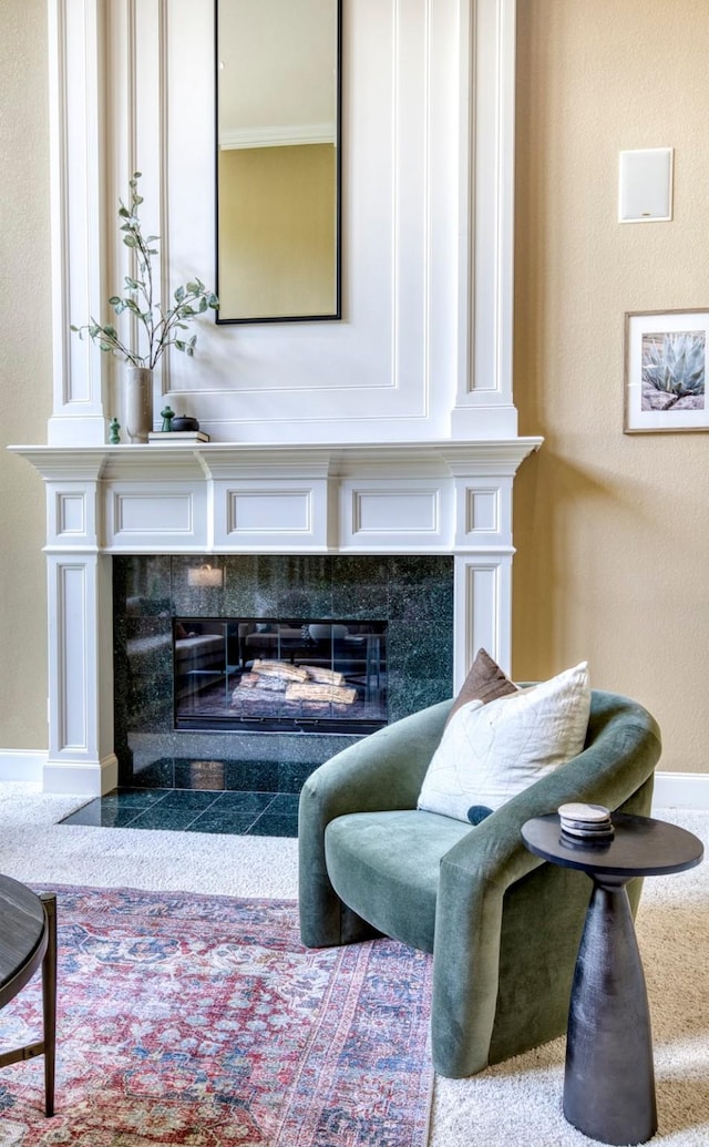 1900 Pembroke Ln, Mckinney, TX 75072 - detailed view of a high end fireplace and baseboards