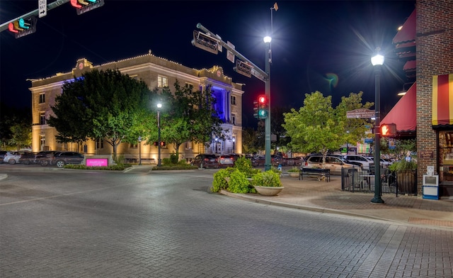 1900 Pembroke Ln, Mckinney, TX 75072 - view of property at twilight