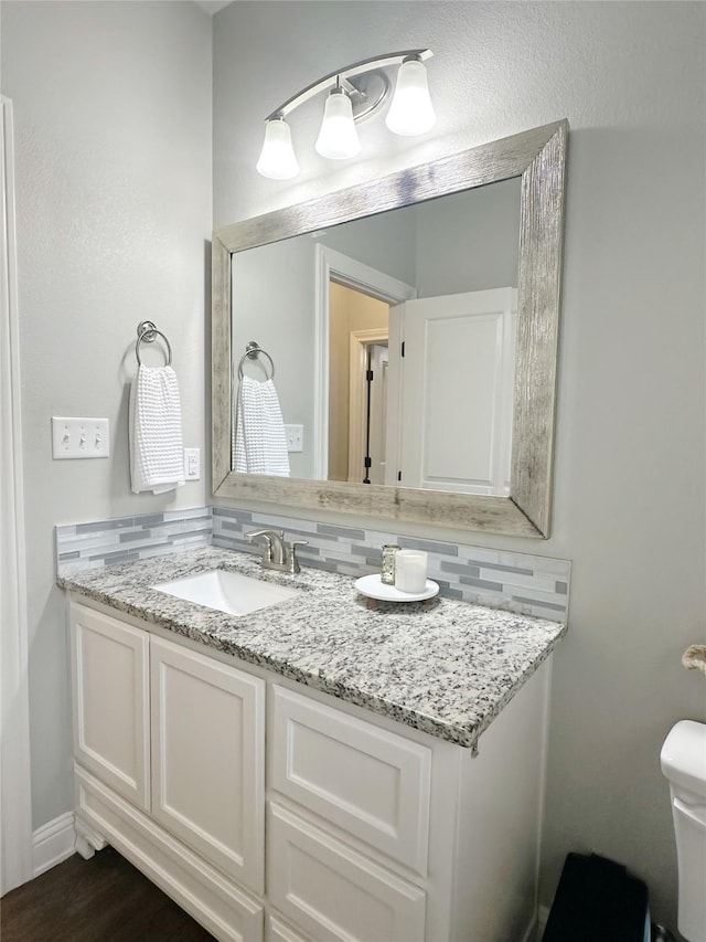 7415 Morning Glory Rd, Abilene, TX 79602 - bathroom with vanity and toilet