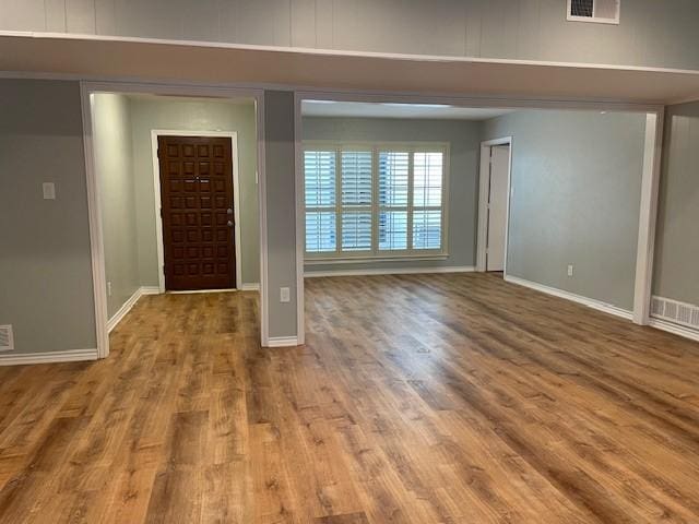 1942 S Lakeshore, Rockwall, TX 75087 - foyer entrance with wood finished floors and baseboards