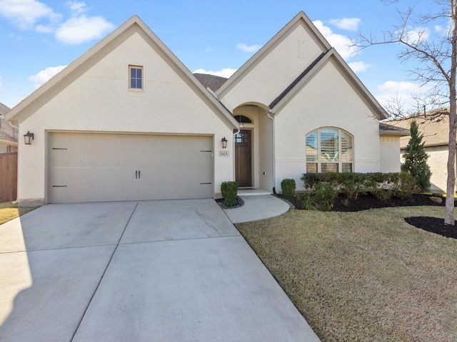 1423 Daisy Corner Dr, Celina, TX 75078 - french provincial home featuring concrete driveway
