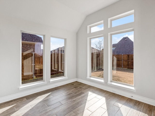 1423 Daisy Corner Dr, Celina, TX 75078 - unfurnished sunroom with vaulted ceiling