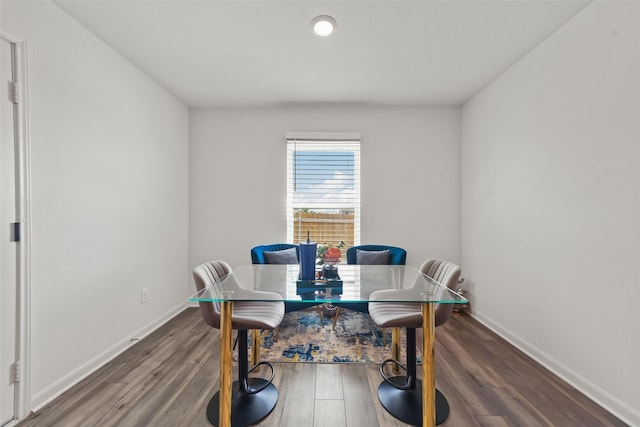 13713 Beaverhead St, Ponder, TX 76259 - office with wood finished floors and baseboards