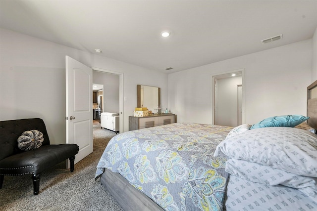 13713 Beaverhead St, Ponder, TX 76259 - carpeted bedroom with recessed lighting