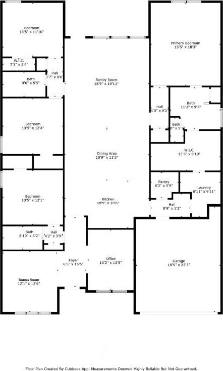 14521 Home Trl, Fort Worth, TX 76262 - floor plan / room layout