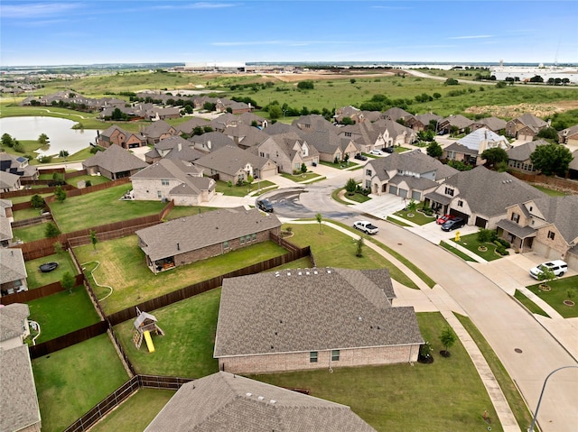 14521 Home Trl, Fort Worth, TX 76262 - aerial view of property's location with a nearby body of water and nearby suburban area