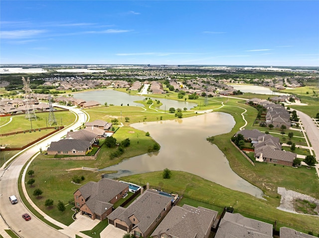 14521 Home Trl, Fort Worth, TX 76262 - aerial overview of property's location featuring nearby suburban area and a nearby body of water