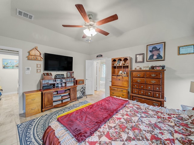 2400 Briarhurst Ct, Denton, TX 76207 - bedroom featuring a ceiling fan