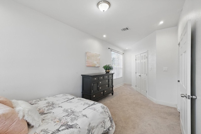4800 Blue Top Dr, Fort Worth, TX 76179 - bedroom with carpet, a closet, baseboards, and recessed lighting