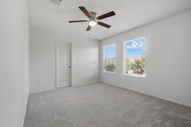 4800 Blue Top Dr, Fort Worth, TX 76179 - carpeted empty room featuring a ceiling fan and baseboards