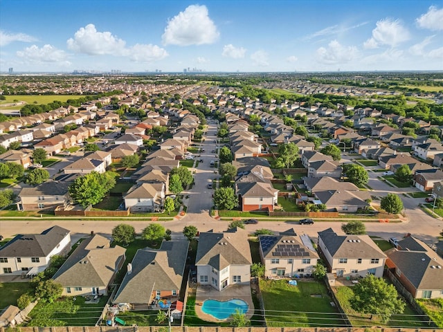 4800 Blue Top Dr, Fort Worth, TX 76179 - aerial view of property and surrounding area featuring nearby suburban area and a pool