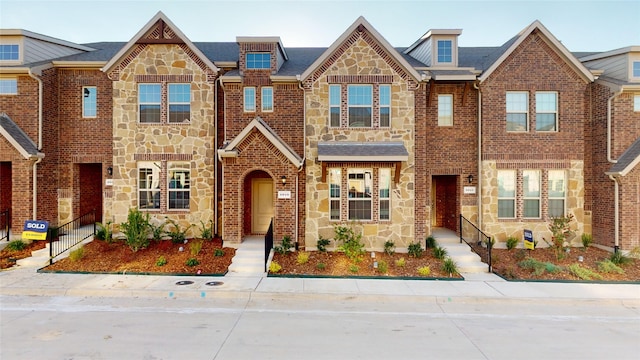 2045 Juniper Pass Way, Mesquite, TX 75149 - townhome / multi-family property featuring stone siding and brick siding