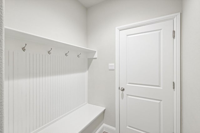 view of mudroom