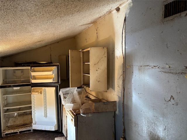 view of storage area