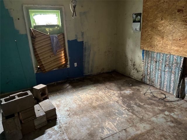 view of empty room