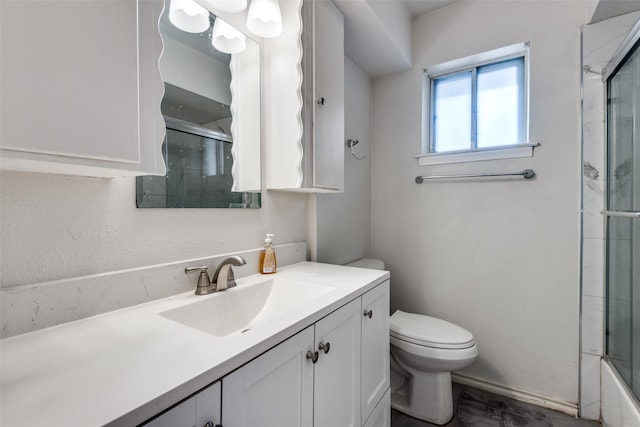 1859 Greendale Dr, Dallas, TX 75217 - full bathroom with toilet and vanity