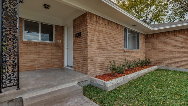 1859 Greendale Dr, Dallas, TX 75217 - entrance to property featuring brick siding