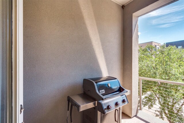 7704 Highcroft Way, Plano, TX 75024 - balcony featuring area for grilling