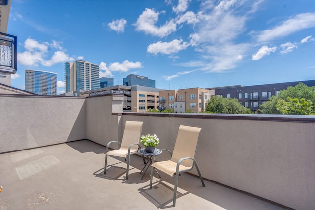 7704 Highcroft Way, Plano, TX 75024 - balcony featuring a city view