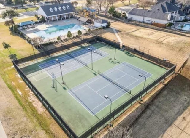 321 Fairway Meadows Dr, Garland, TX 75044 - aerial view of a pool