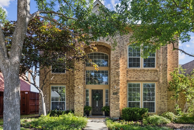 2805 Bitterroot Ct, Plano, TX 75025 - entrance to property with brick siding and fence