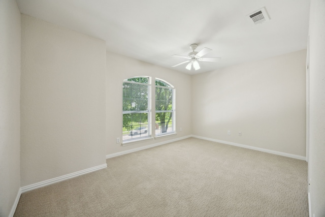 2805 Bitterroot Ct, Plano, TX 75025 - carpeted empty room featuring ceiling fan and baseboards