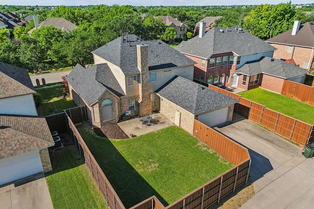 2805 Bitterroot Ct, Plano, TX 75025 - aerial view of residential area