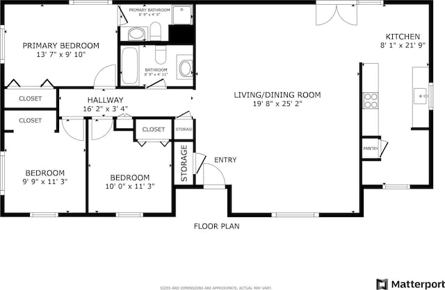 floor plan / room layout