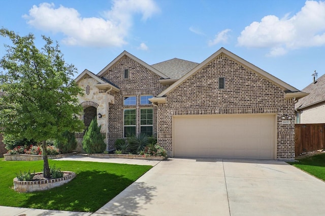 1837 Sebright Trl, Fort Worth, TX 76052 - french provincial home with brick siding, driveway, and an attached garage