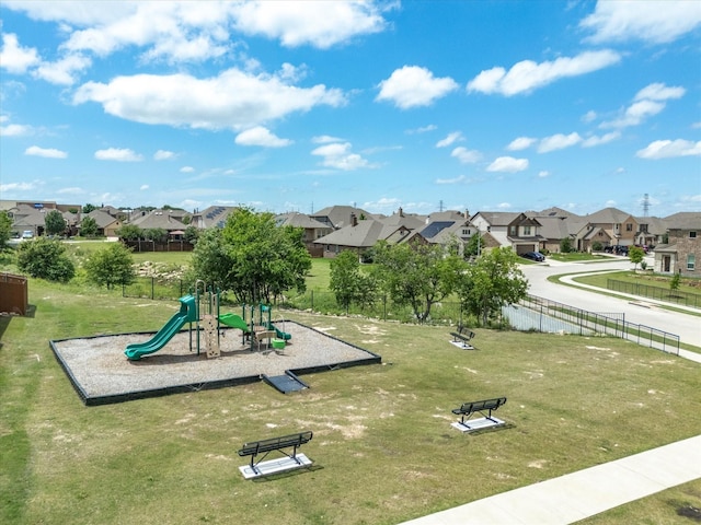 1713 Victoria Dr, Fort Worth, TX 76131 - community play area with a residential view