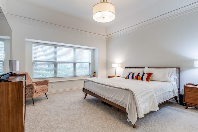 7333 Valencia Grove Ct, Fort Worth, TX 76132 - bedroom with carpet floors, baseboards, and ornamental molding
