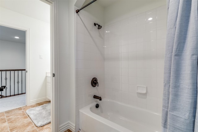 7333 Valencia Grove Ct, Fort Worth, TX 76132 - full bathroom featuring shower / bath combo with shower curtain