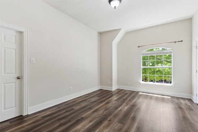 509 Wentworth Ln, Murphy, TX 75094 - empty room featuring dark wood-style floors and baseboards