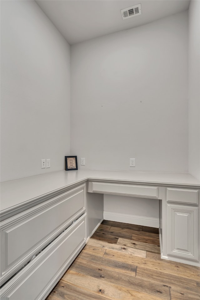 175 Calla Dr, Flower Mound, TX 75028 - unfurnished office featuring wood finished floors and built in study area