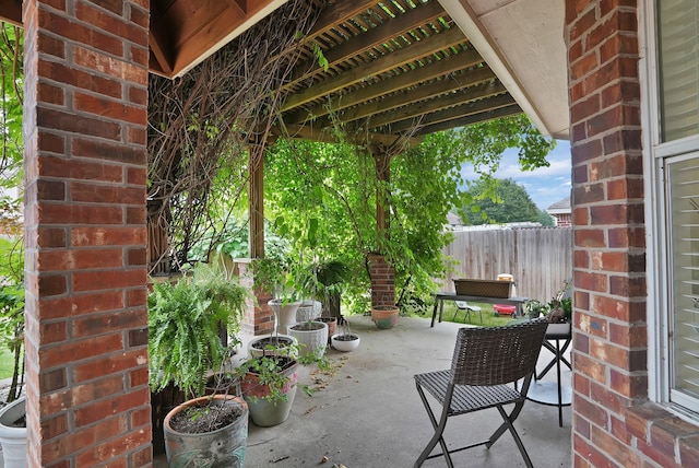 10108 Morning Glory Ln, Frisco, TX 75035 - view of patio / terrace