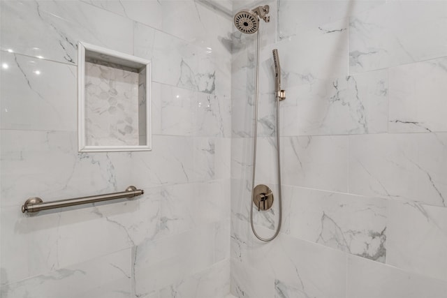 3301 Regent Dr, Plano, TX 75075 - full bathroom featuring a marble finish shower