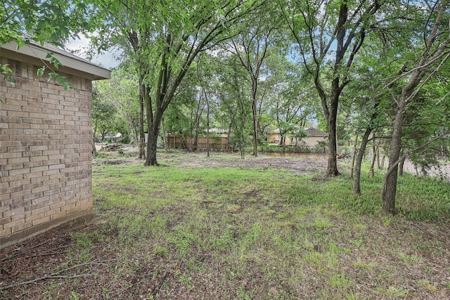 12824 Seagoville Rd, Balch Springs, TX 75180 - view of yard with fence