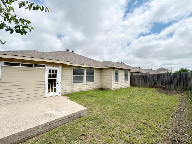 2041 Matador Ranch Rd, Fort Worth, TX 76134 - rear view of house with a patio