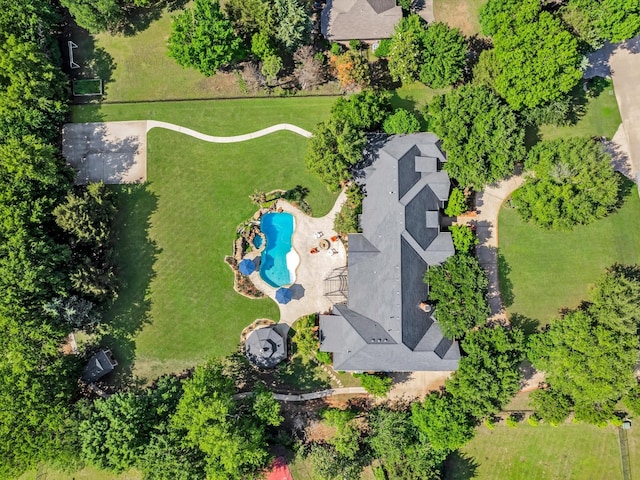 901 Saint James Dr, Fairview, TX 75069 - bird's eye view of a pool